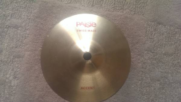 パイステ6インチSwissMadeアクセントシンバル