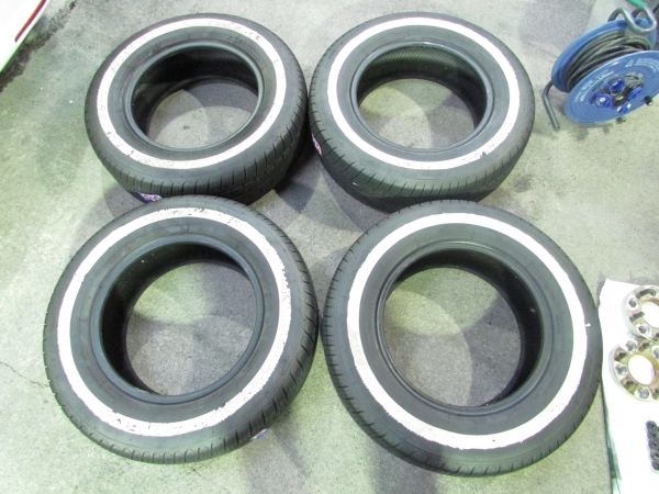 195/70R14ホワイトリボン4本●TOYOタイヤ１０年製