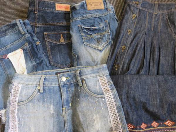 仕入業販卸売●デニムスカート10着セット★まとめ売M5C