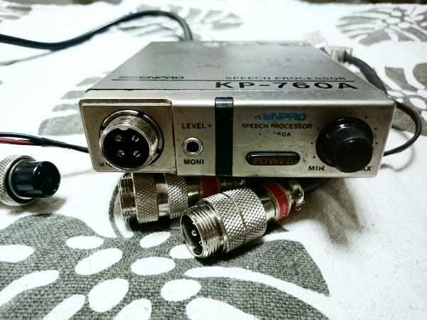 ☆KP-760A ケンプロ KP-760A スピーチプロセッサー 4ピン NASA KENPRO