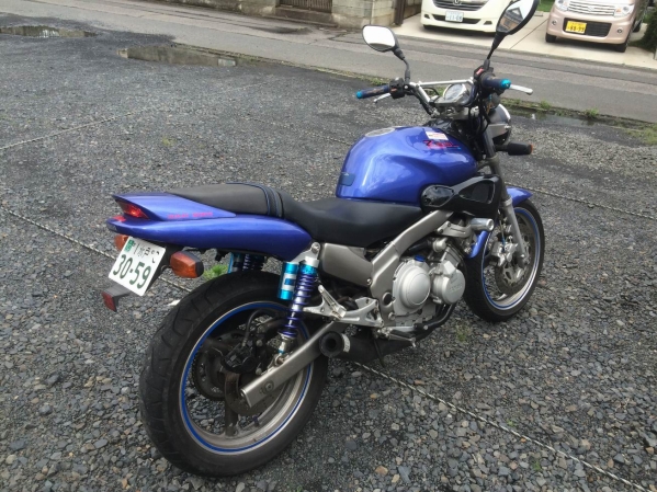 ヤマハ ZEAL ジール FZX250 ブルー カスタム 自賠29年10月(126cc-250cc