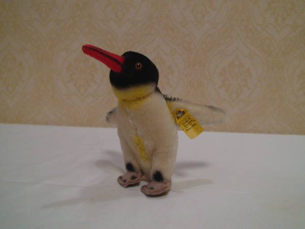 steiffシュタイフ/アンティーク ペンギンのペギー/ Peggy 12㎝