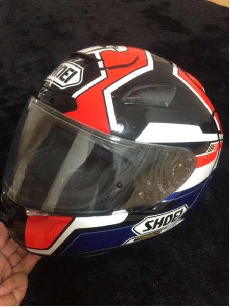 SHOEI ショウエイ X-TWELVE MARQUEZ マルケス レプリカ M セキュリティ