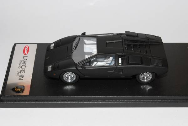 京商+ＭＲ 1/43 ランボルギーニ カウンタックLP400 黒