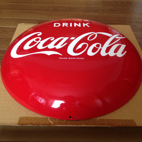 コカコーラ ホーロー看板