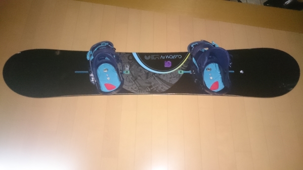 中古 BURTON Custom FlyingV / Cartel EST ボードバインディング_1