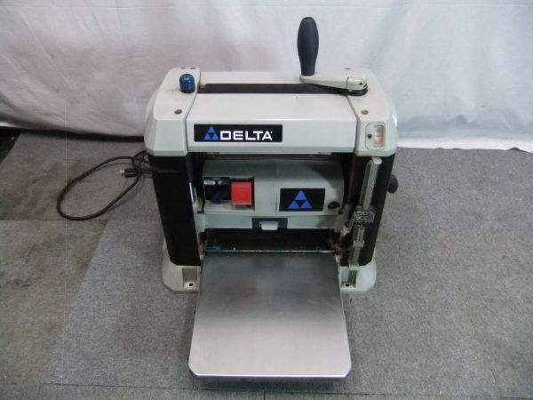 動作OK☆DELTA 自動仕上カンナ 22-580 中古☆