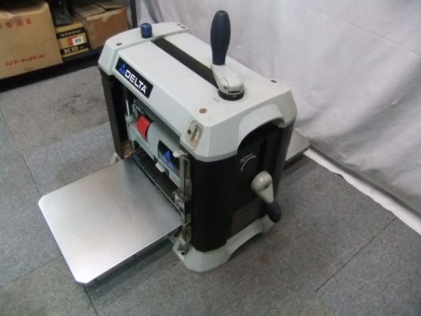 動作OK☆DELTA 自動仕上カンナ 22-580 中古☆