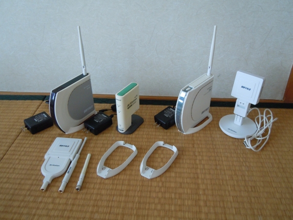 ◆◇BUFFALO 無線LANルーターセット WHR-AM54G54◇◆