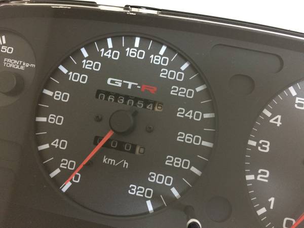 BNR32 GT-R(中期後期）ニスモフルスケールメーター（中古）(計器、追加 