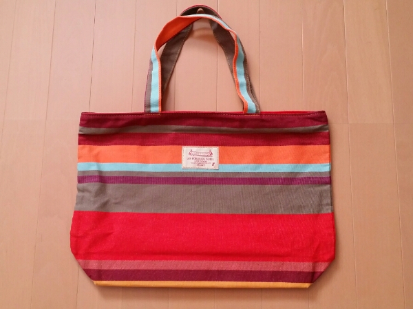 ★美品★　LES TOILES DU SOLEIL　トートバッグ　キャンパス地
