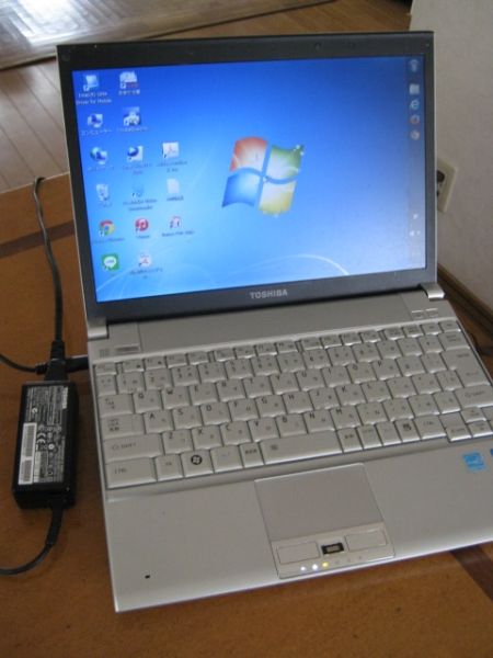 Dynabook SS RX2 TK140E/2W SSD WIN'7プロ搭載の最後期モデル