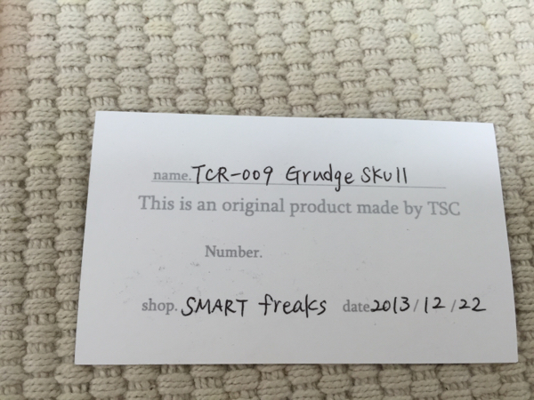 美品 トランスコア シルバーリング TRANSCORE Grudge Skull 19号