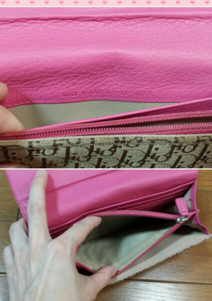 クリスチャンディオール Dior 長財布 レア