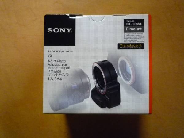 SONY マウントアダプター　LA-EA4 美品保証残あり