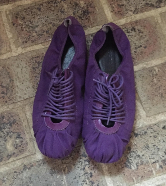 美品☆zucca ズッカ＊キャンバス地☆フラットバレエシューズ靴