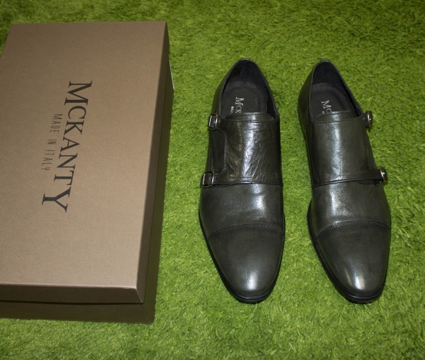 イタリア製 MCKANTY ダブルモンク シューズ ダブルモンクストラップ 