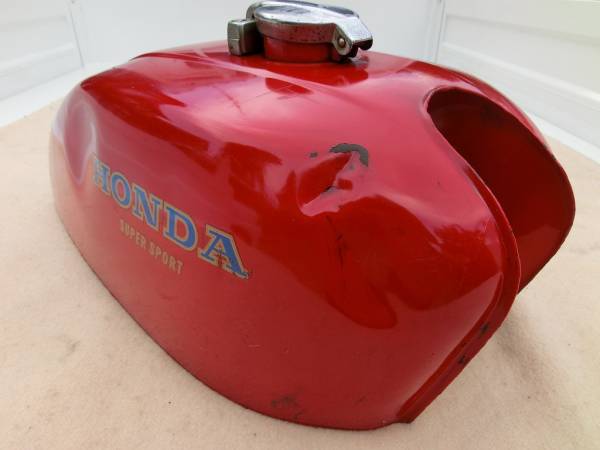 CB400F当時物 純正タンク 残念鍵無他,訳ありの為売切 ｆour_1