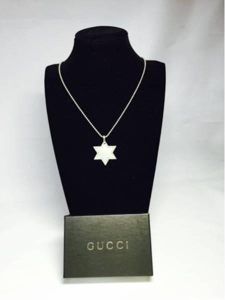 【新品同様！】GUCCI☆グッチ シルバー925 スター ネックレス