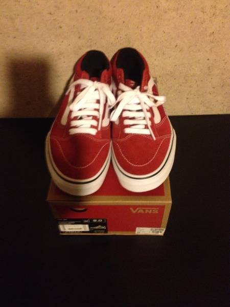 vans tnt sg 27.0cm 赤X白　新品未使用品 era 