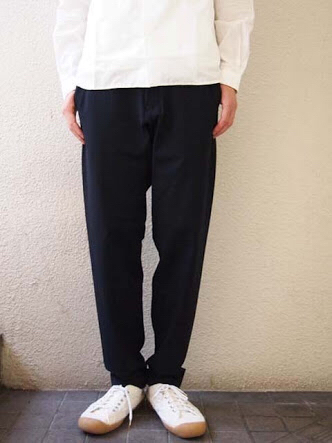 超お買い得 Yaeca ヤエカ イージーパンツ スラックス メンズ 春夏 紺 ネイビー スラックス Labelians Fr
