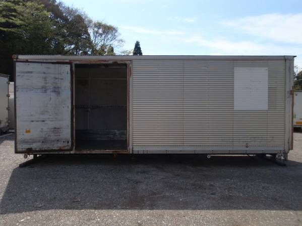 ♪物置♪コンテナ♪サイドドア♪後ドアなし♪アルミ箱♪Q13♪