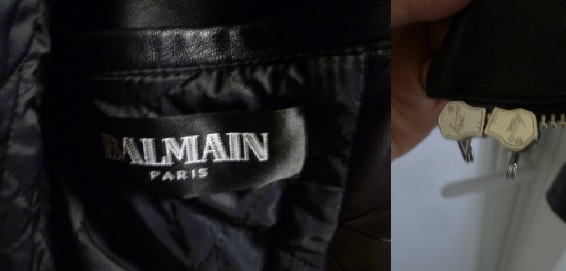 Balmain homme 10aw パーフェクトレザーライダース 44 バルマン(S ...