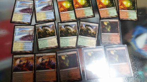 MTG　引退　まとめ売り　モダン　土地　2