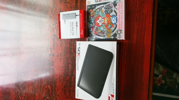 Nintendo 3DS LL ブラック　妖怪ウォッチ2元祖　訳あり