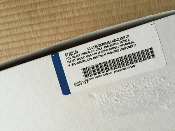 ☆ハーレー純正 ＬＥＤヘッドライト 67700144_3