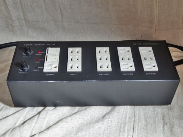 高級電源 ゼロスイッチ SS-150 PROFESSIONAL 動作品 ZERO SWITCH