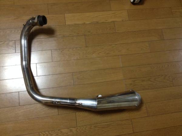 SR400☆ベルトラン☆メガホンマフラー(マフラー本体（社外）)｜売買