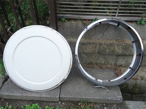 ☆J111G テリオスキッド ハードケース スペア タイヤカバー 白☆(リア