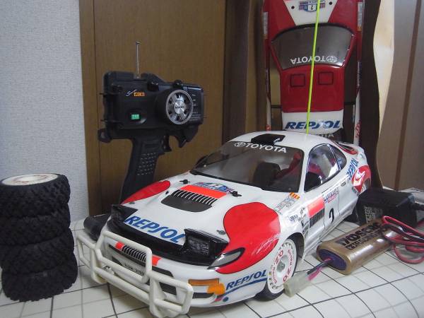 タミヤ 当時品 セリカGT-FOUR TA01 フルセットおまけパーツ付(田宮模型 