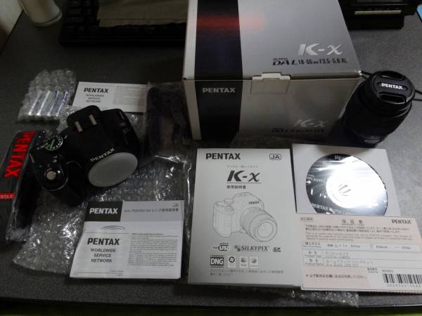 PENTAX K-x 18-55mm レンズキット 中古品 ジャンク単焦点付