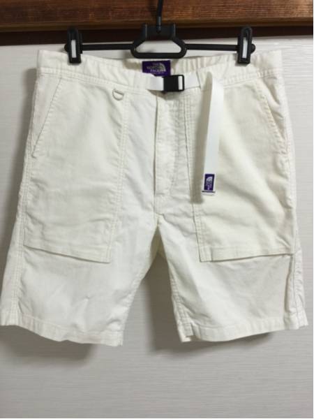 試着のみ ノースフェイス パープルレーベル ショーツ M