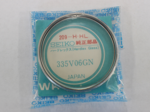 セイコーハードレックス209 335V06GN/6138-8000風防クリスタル