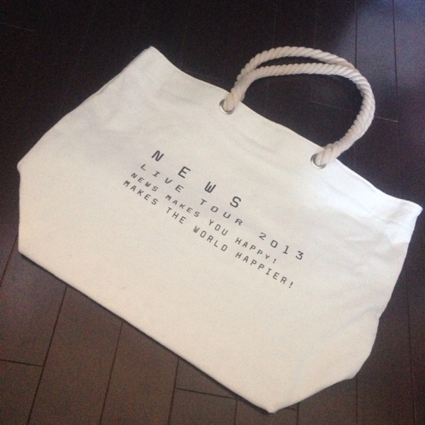 NEWS 幸福魂 2013 ハピコン バッグ テゴマス_1