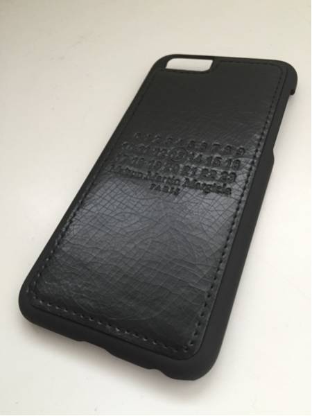 【新品】Margiela13 iPhone6 ケース 黒/マルジェラ アイフォン