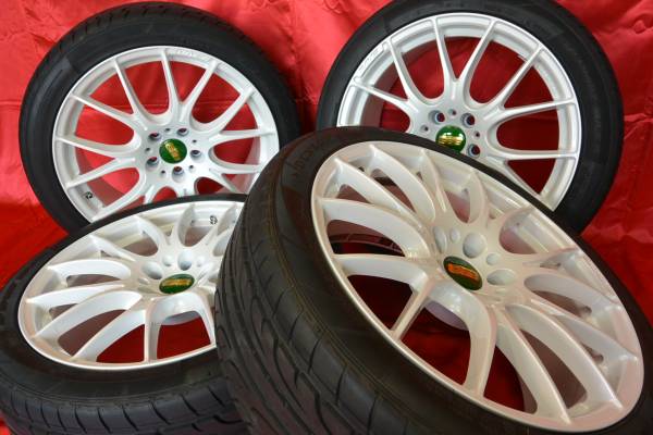 RAYS HOMURA 2x7 超美品 + DUNLOP SP MAXX 245/40R19 超バリ山