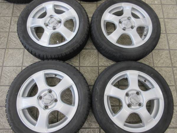 アルミ14×4.5J・スタットレス155/65R14 BS BLIZZAK REV02製造