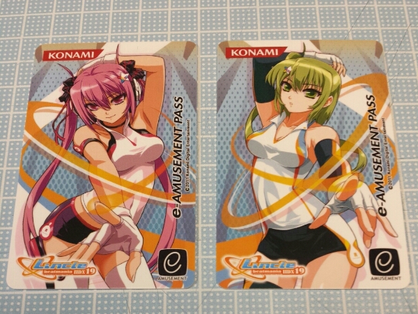 e-AMUSEMENT PASS】限定eパス beatmania IIDX 19 Lincle 2枚(ICカード