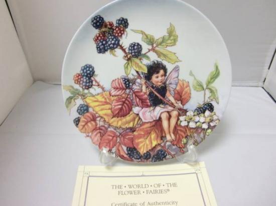 ウエッジウッドWedgwood★ブラックベリー★フェアリープレート