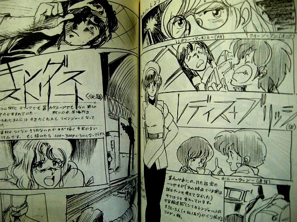 □『園田健一』初期同人誌「メカオペブック／くるくる」(その他の作品