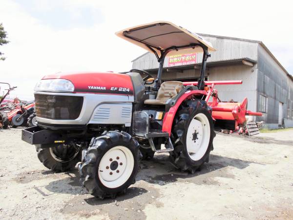 ヤンマー トラクター EF224 パワステ モンロー 24馬力 宮崎発