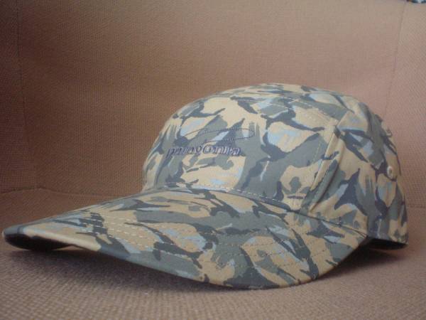 パタゴニア Canvas Longbill Cap キャップ カモフラージュ 迷彩