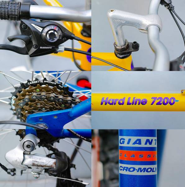 GIANT(タイヤ新品)OLD MTB 26インチ Hard Line 7200 中古(Mサイズ