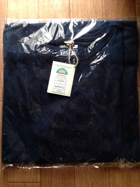 未開封★gohempロンTネイビーojagaオジャガphateeヘンプTHC★L