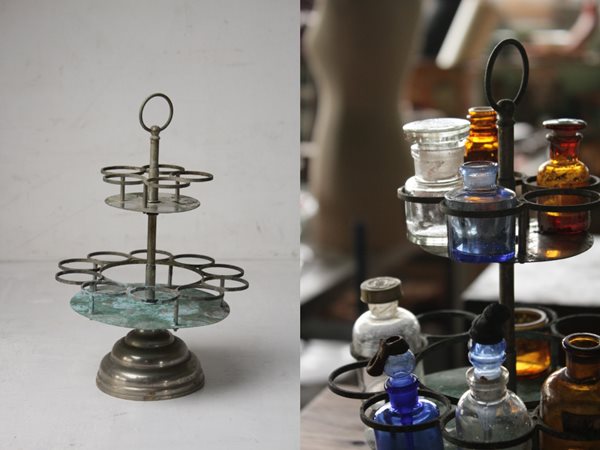 Tb526古い病院の薬瓶 消毒スタンド ビンテージ 古道具 収納 台 缶 売買されたオークション情報 Yahooの商品情報をアーカイブ公開 オークファン Aucfan Com