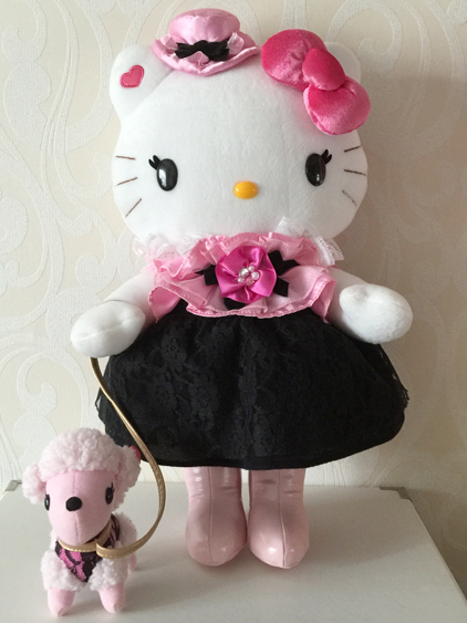 キティ モモベリー BIGぬいぐるみ momoberry 約44cm サンリオ(ハロー 
